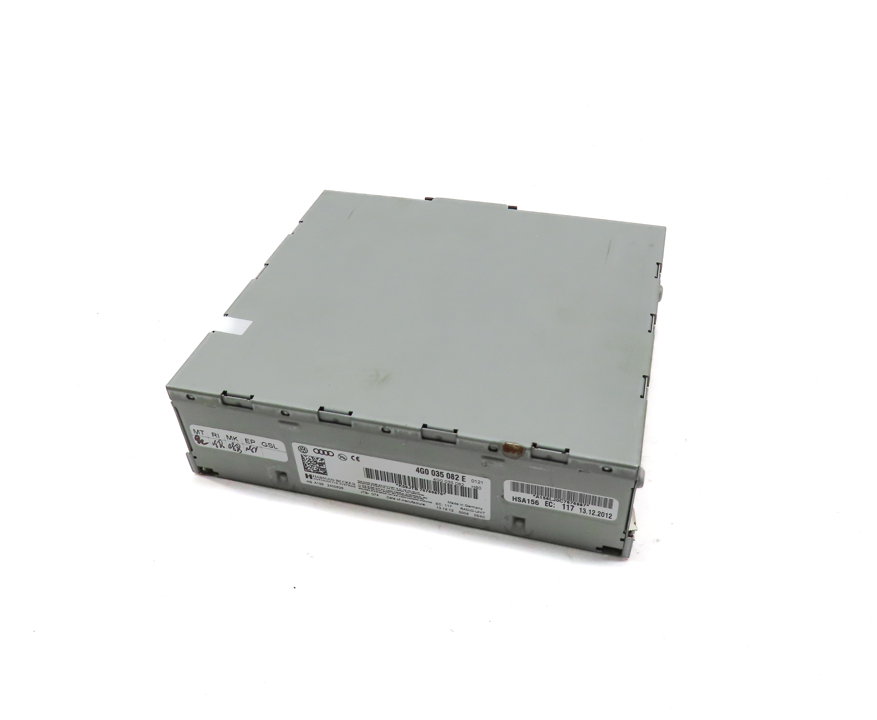 2013 AUDI Q7 (4L) RADIO STEREO RECEIVER CONTROL MODULE — exact item pictured